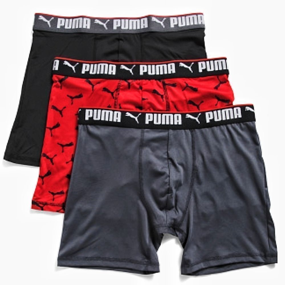 Puma Sport Style Boxer Briefs Performance Athletic Fit #8